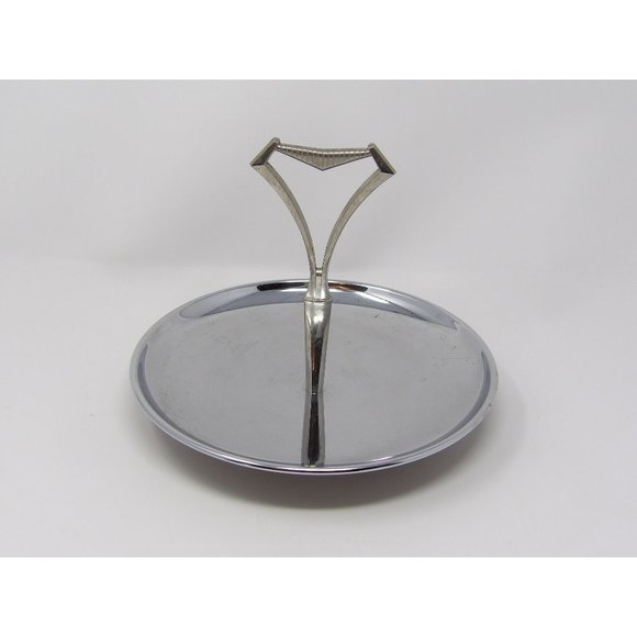 Vintage Kromex Tidbit Tray 9" - Picture 1 of 10